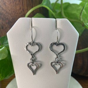 Silpada, Spread the Love, Silver Earrings